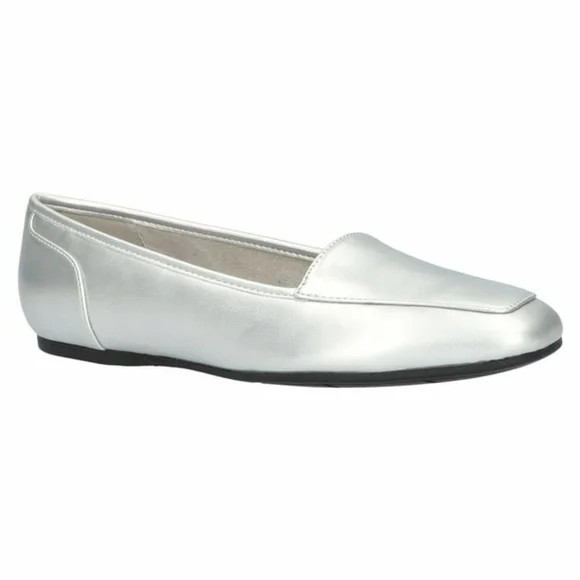 Metallic Loafer Flats Casual Shoes - Picture 1 of 6